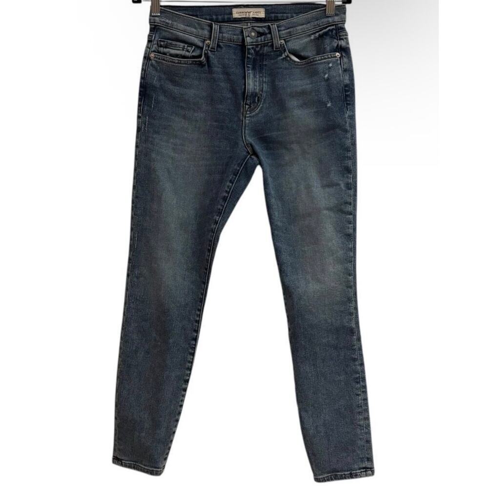 Current/Elliott Skinny Jeans Moonshadow Wash Size 29 Mid Rise Stretch Denim